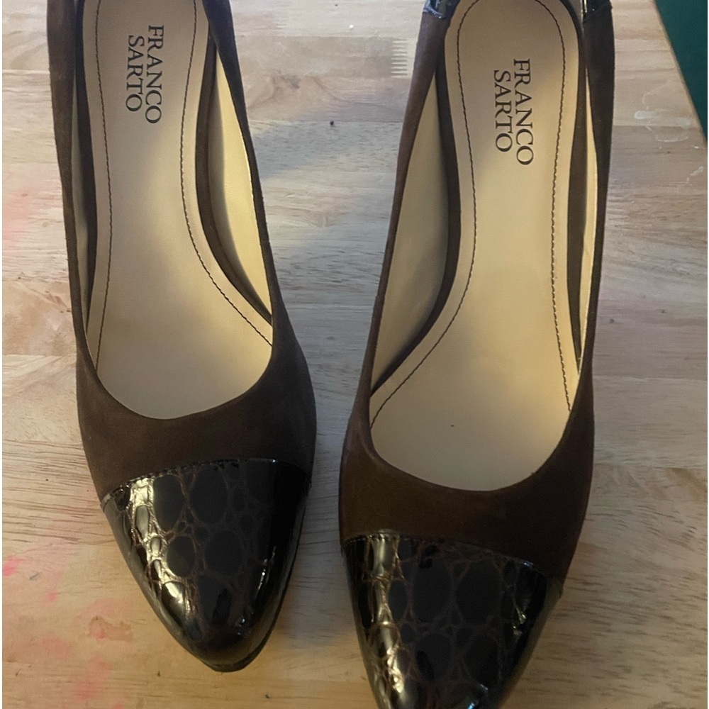 FRANCO SARTO  Suede  Shoes Heel